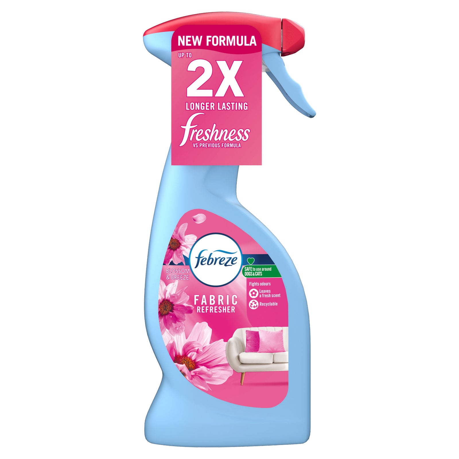 Best Febreze Fabric Spray Blossom & Breeze 375ml | High Quality Cleaning Product Online - Product Image Best Febreze Fabric Spray Blossom & Breeze 375ml | High Quality Cleaning Product Online - Product Image